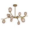 Миниатюра фото потолочный светильник loft it sakura 10212/12 gold | 220svet.ru