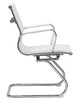 Миниатюра фото офисное кресло dobrin cody lmr-102n_ch-m_el-white-2439 | 220svet.ru