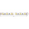 Миниатюра фото лента swg 14,4w/m 60led/m 5050smd теплый белый 5m 006318 | 220svet.ru