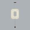 Миниатюра фото подвесной светодиодный светильник odeon light teo 7022/27fla черный | 220svet.ru