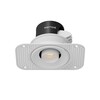 Миниатюра фото встраиваемый светильник maytoni focus led mini dl127-8w3k-trs-w | 220svet.ru