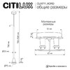 Миниатюра фото подвесной светильник в пвх потолок citilux skyport.10 cl51711_kord | 220svet.ru