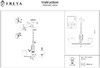 Миниатюра фото подвесная люстра freya elin fr5016pl-05ch | 220svet.ru