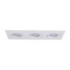 Миниатюра фото встраиваемый светильник lucia tucci ltp-d012q-03gu10-w | 220svet.ru