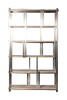 Миниатюра фото стеллаж 120*32,5*200см garda decor 58db-15868 | 220svet.ru
