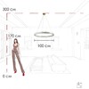 Миниатюра фото подвесной светильник loft it mondrian 10408/1000 | 220svet.ru