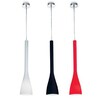 Миниатюра фото подвесной светильник ideal lux flut sp1 small rosso | 220svet.ru
