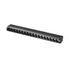 Миниатюра фото трековый магнитный светодиодный светильник iledex technical vision 4825-041-l305-18w-36dg-4000k-bk | 220svet.ru