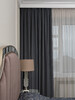 Миниатюра фото портьера silkу 46 серая димаут 300*260 garda decor 121gd-00031 | 220svet.ru