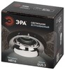 Миниатюра фото светильник встраиваемый декоративный эра kl103 bk/ch под лампу mr16 gu5.3 черный/хром б0056355 | 220svet.ru