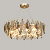 Миниатюра фото люстра d8011p/r-800 gold/smoky delight collection | 220svet.ru