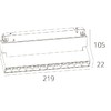 Миниатюра фото трековый светодиодный светильник для магнитного шинопровода arte lamp linea a4648pl-1bk | 220svet.ru