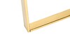 Миниатюра фото стол журнальный garda decor 47ed-et031gold | 220svet.ru