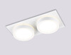 Миниатюра фото встраиваемый светильник ambrella light gx53 acrylic tech tn52423 | 220svet.ru