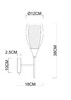 Миниатюра фото бра arte lamp barry a7951ap-1go | 220svet.ru