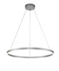 Миниатюра фото подвесной светодиодный светильник indigo galass 14001/1p silver v000018l | 220svet.ru