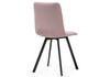 Миниатюра фото стул на металлокаркасе woodville чилли розовый / черный 489716 | 220svet.ru