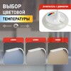 Миниатюра фото настольная лампа эра nled-481-10w-w б0048591 | 220svet.ru