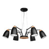 Миниатюра фото подвесная люстра loft it watchman loft4402/6bl | 220svet.ru