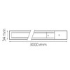 Миниатюра фото шинопровод однофазный lightstar barra 502035 | 220svet.ru