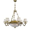 Миниатюра фото подвесная люстра reccagni angelo l 6402/6+4 | 220svet.ru