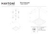 Миниатюра фото потолочный светильник maytoni ares o309cl-l8gf3k | 220svet.ru