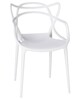 Миниатюра фото стул обеденный набор 4шт dobrin masters lmzl-pp601-n4_p-w-02-12189 | 220svet.ru