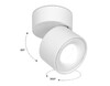 Миниатюра фото светодиодный спот ambrella light tn268 | 220svet.ru