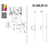 Миниатюра фото настенный светодиодный светильник st luce ralio sl1580.201.01 | 220svet.ru