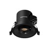 Миниатюра фото встраиваемый светильник maytoni focus led mini dl127-8w3k-b | 220svet.ru