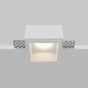 Миниатюра фото встраиваемый светильник maytoni gyps modern dl131-gu10-01-w | 220svet.ru