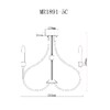Миниатюра фото потолочная люстра myfar lena mr1891-5c | 220svet.ru