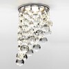 Миниатюра фото встраиваемый светильник ambrella light crystal k205c cl/ch | 220svet.ru