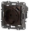 Миниатюра фото розетка эра серия 12 12-4108-13 2p+e 16a-250в со шторками с usb type-a+c 5в-3а бронза б0067757 | 220svet.ru
