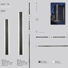 Миниатюра фото уличный настенный светодиодный светильник favourite sagitta 4045-1w | 220svet.ru