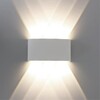 Миниатюра фото уличный настенный светильник arte lamp bosto a3122al-6wh | 220svet.ru