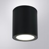 Миниатюра фото уличный потолочный светильник arte lamp torcular a1313pf-1bk | 220svet.ru