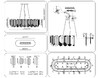 Миниатюра фото подвесные люстры ambrella light high light lh31205 | 220svet.ru