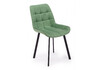 Миниатюра фото стул на металлокаркасе woodville челси п фисташковый (zd 651) / черный np 632501 | 220svet.ru