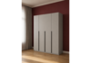 Миниатюра фото шкаф четырехстворчатый woodville кротос 160 кашемир 679681 | 220svet.ru