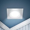 Миниатюра фото светильник встраиваемый декоративный эра dk104 wh под лампу mr16 gu5.3 белый б0058391 | 220svet.ru