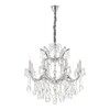 Миниатюра фото подвесная люстра ilamp 6071-8 cr+cl | 220svet.ru