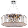 Миниатюра фото подвесная люстра maytoni recinto mod080cl-08ch | 220svet.ru
