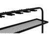 Миниатюра фото барный стол 120х50х171 woodville сари дпк графит / черный 626030 | 220svet.ru