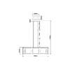 Миниатюра фото подвесной светильник vele luce bastion vl6112p04 | 220svet.ru