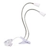Миниатюра фото настольная лампа uniel фитолето tli-281 white e27x2 plant ul-00010305 | 220svet.ru