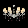 Миниатюра фото подвесная люстра freya adelaide fr2306-pl-08-w | 220svet.ru
