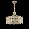 Миниатюра фото подвесная светодиодная люстра delight collection od2325-58 gold | 220svet.ru