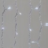 Миниатюра фото гирлянда занавес 2x2м белый 220в 400 led провод прозрачный пвх, ip54 ltc pcl402-10-2w | 220svet.ru
