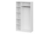 Миниатюра фото шкаф комплектация 2 woodville даиго с антресолью белый текстурный 676149 | 220svet.ru